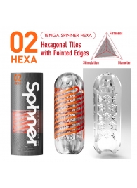 Мастурбатор SPINNER Hexa - Tenga - в Чебоксарах купить с доставкой