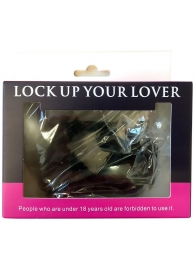 Черные меховые наручники Love с ключиками - Baile - купить с доставкой в Чебоксарах