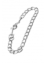Серебристая соединительная цепочка с двумя карабинами - ToyFa - купить с доставкой в Чебоксарах