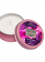 Массажная свеча  Райская вишня - БиоМед - купить с доставкой в Чебоксарах