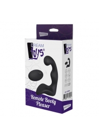 Черный вибромассажер простаты REMOTE BOOTY PLEASER - Dream Toys - в Чебоксарах купить с доставкой