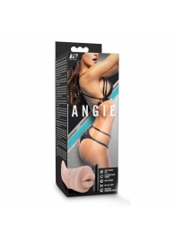 Телесный мастурбатор-ротик Angie - Blush Novelties - в Чебоксарах купить с доставкой