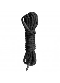 Черная веревка для бондажа Easytoys Bondage Rope - 5 м. - Easy toys - купить с доставкой в Чебоксарах