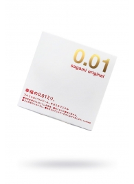 Супертонкий презерватив Sagami Original 0.01 - 1 шт. - Sagami - купить с доставкой в Чебоксарах