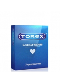 Гладкие презервативы Torex  Классические  - 3 шт. - Torex - купить с доставкой в Чебоксарах