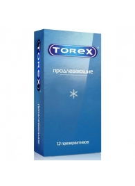 Презервативы Torex  Продлевающие  с пролонгирующим эффектом - 12 шт. - Torex - купить с доставкой в Чебоксарах