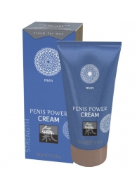 Возбуждающий крем для мужчин Penis Power Cream - 30 мл. - Shiatsu - купить с доставкой в Чебоксарах