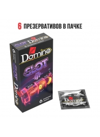 Ароматизированные презервативы DOMINO  Фруктовый слот  - 6 шт. - Domino - купить с доставкой в Чебоксарах