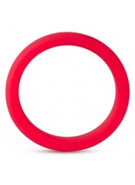 Красное эрекционное кольцо Silicone Go Pro Cock Ring - Blush Novelties - в Чебоксарах купить с доставкой