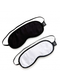 Набор из двух масок на глаза Soft Blindfold Twin Pack - Fifty Shades of Grey - купить с доставкой в Чебоксарах