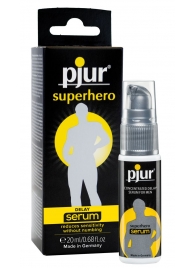 Сыворотка-пролонгатор pjur SUPERHERO Delay Serum - 20 мл. - Pjur - купить с доставкой в Чебоксарах