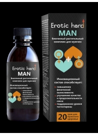 Мужской биогенный концентрат для усиления эрекции Erotic hard Man - 250 мл. - Erotic Hard - купить с доставкой в Чебоксарах