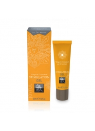 Возбуждающий интимный гель STIMULATION GEL Ginger   Cinnamon - 30 мл. - Shiatsu - купить с доставкой в Чебоксарах