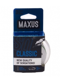 Классические презервативы в пластиковом кейсе MAXUS Classic - 3 шт. - Maxus - купить с доставкой в Чебоксарах