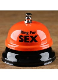 Настольный звонок RING FOR SEX - Сима-Ленд - купить с доставкой в Чебоксарах