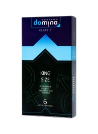 Презервативы увеличенного размера DOMINO Classic King size - 6 шт. - Domino - купить с доставкой в Чебоксарах