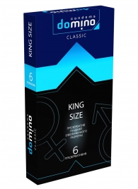 Презервативы увеличенного размера DOMINO Classic King size - 6 шт. - Domino - купить с доставкой в Чебоксарах