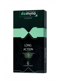 Презервативы с пролонгирующим эффектом DOMINO Classic Long action - 6 шт. - Domino - купить с доставкой в Чебоксарах