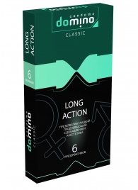 Презервативы с пролонгирующим эффектом DOMINO Classic Long action - 6 шт. - Domino - купить с доставкой в Чебоксарах