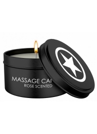 Массажная свеча с ароматом розы Massage Candle - Shots Media BV - купить с доставкой в Чебоксарах