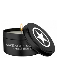 Массажная свеча с ароматом ванили Massage Candle - Shots Media BV - купить с доставкой в Чебоксарах