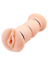 Телесный вибромастурбатор-вагина Michelle - Baile - в Чебоксарах купить с доставкой