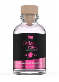 Массажный гель с согревающим эффектом Cotton Candy - 30 мл. - INTT - купить с доставкой в Чебоксарах