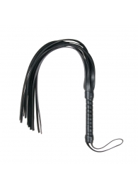 Черный флоггер Flogger Whip - 46 см. - Easy toys - купить с доставкой в Чебоксарах