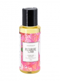 Массажное масло Pleasure Lab Delicate с ароматом пиона и пачули - 50 мл. - Pleasure Lab - купить с доставкой в Чебоксарах