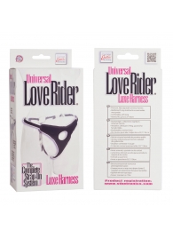 Трусы для страпона с универсальным креплением Universal Love Rider Luxe Harness - California Exotic Novelties - купить с доставкой в Чебоксарах