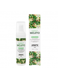 Разогревающее массажное масло с ароматом мохито Gourmet Mint Mojito - 50 мл. - Exsens - купить с доставкой в Чебоксарах