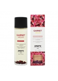Органическое массажное масло GARNET ARGAN - 100 мл. - Exsens - купить с доставкой в Чебоксарах