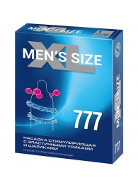 Стимулирующая насадка на пенис MEN SIZE 777 - Sitabella - в Чебоксарах купить с доставкой