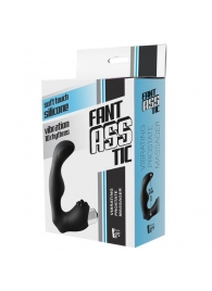 Черный вибромассажер простаты FantASStic Vibrating Prostate Massager - 11,3 см. - Dream Toys - в Чебоксарах купить с доставкой