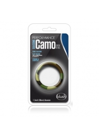 Эрекционное кольцо камуфляжной расцветки Silicone Camo Cock Ring - Blush Novelties - в Чебоксарах купить с доставкой