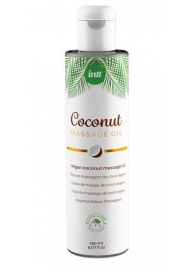 Массажное масло Vegan Coconut - 150 мл. - INTT - купить с доставкой в Чебоксарах