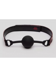 Кляп-шар на двусторонних ремешках Reversible Silicone Ball Gag - Fifty Shades of Grey - купить с доставкой в Чебоксарах