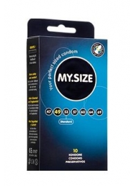 Презервативы MY.SIZE размер 49 - 10 шт. - My.Size - купить с доставкой в Чебоксарах