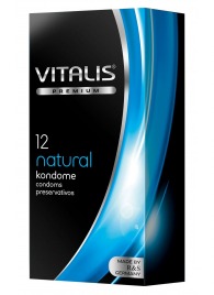 Классические презервативы VITALIS PREMIUM natural - 12 шт. - Vitalis - купить с доставкой в Чебоксарах