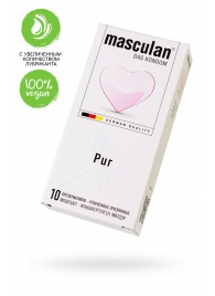 Супертонкие презервативы Masculan Pur - 10 шт. - Masculan - купить с доставкой в Чебоксарах