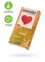 Экологически чистые презервативы Masculan Organic - 10 шт. - Masculan - купить с доставкой в Чебоксарах