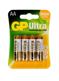 Батарейки алкалиновые GP Ultra Alkaline AA/LR6 - 4 шт. - Элементы питания - купить с доставкой в Чебоксарах