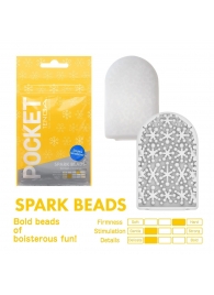 Карманный мастурбатор Spark Beads - Tenga - в Чебоксарах купить с доставкой