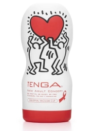 Мастурбатор Keith Haring Cup Deep Throat - Tenga - в Чебоксарах купить с доставкой