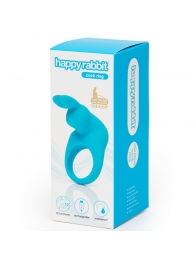 Голубое эрекционное виброкольцо Happy Rabbit Rechargeable Rabbit Cock Ring - Happy Rabbit - в Чебоксарах купить с доставкой