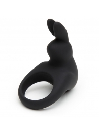 Черное эрекционное виброкольцо Happy Rabbit Rechargeable Rabbit Cock Ring - Happy Rabbit - в Чебоксарах купить с доставкой