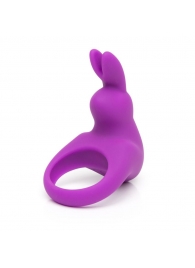 Фиолетовое эрекционное виброкольцо Happy Rabbit Rechargeable Rabbit Cock Ring - Happy Rabbit - в Чебоксарах купить с доставкой