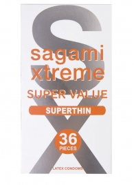 Ультратонкие презервативы Sagami Xtreme Superthin - 36 шт. - Sagami - купить с доставкой в Чебоксарах