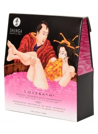 Соль для ванны Lovebath Dragon Fruit, превращающая воду в гель - 650 гр. - Shunga - купить с доставкой в Чебоксарах