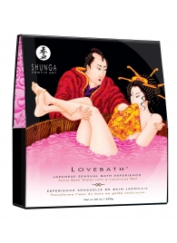 Соль для ванны Lovebath Dragon Fruit, превращающая воду в гель - 650 гр. - Shunga - купить с доставкой в Чебоксарах